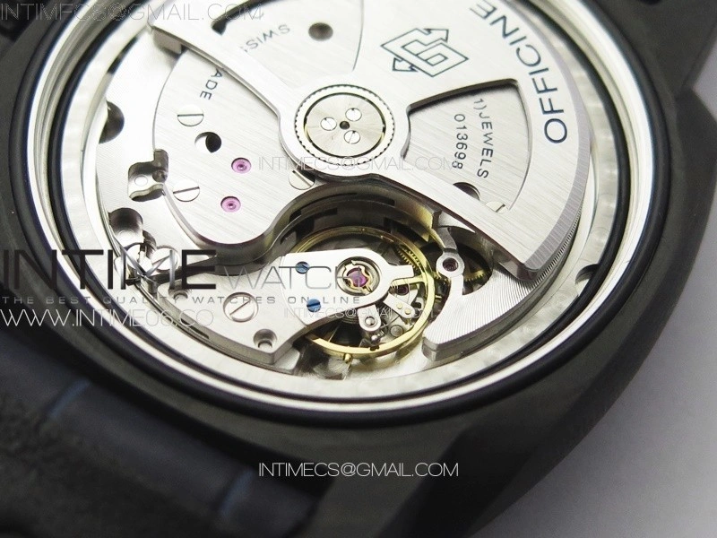 PAM1664 Carbotech VSF 1:1 Best Edition on Blue Leather Strap P.9010 Clone